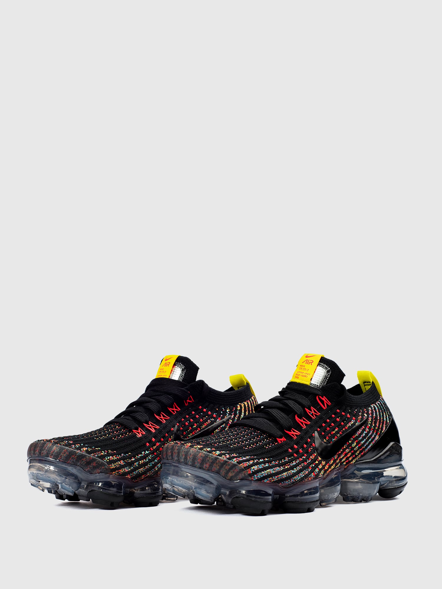 Wmns Air VaporMax Flyknit 3 'Black Multi-Color' Wmns Air VaporMax Flyknit 3 'Black Multi-Color'